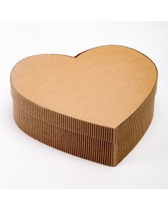 Caja corazón #3 corrugado