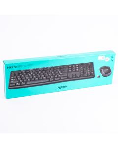 Kit teclado y mouse inalámbrico Logitech mk270 920-004432