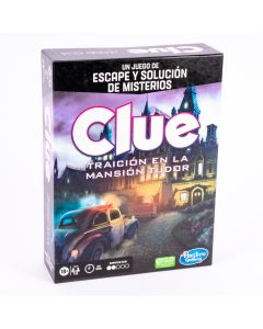 Juego mesa Hasbro clue escape solución misterios +10a 1-6 jugadores std