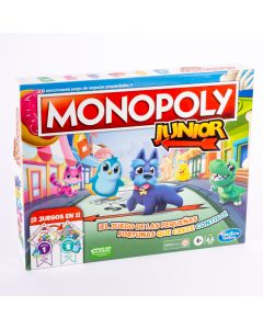 Monopoly Junior Hasbro 2 en 1 +4a 2-6 jugadores
