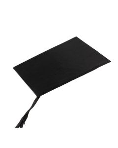 Birrete graduación con elástico negro