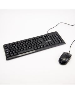 Set teclado mouse Klass USB español