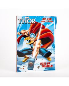 Libro colorear Marvel Thor 80pag