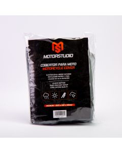 Cobertor impermeable moto M 203x89x119cm gris