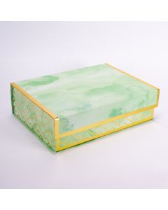 Caja cartón mediana rectangular menta