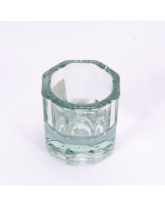 Recipiente vidrio para manicure 3.3x3cm transparente