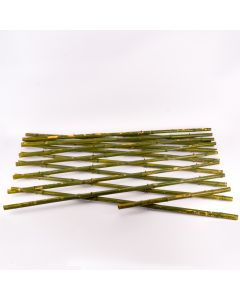 Malla bambú para jardín 100cm verde