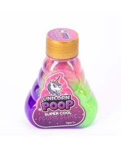 Slime unicorn poop escarchado 10.5cm +5a multicolor