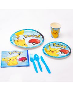 Accesorios para decoración estampado Pokémon 31pzas surtido