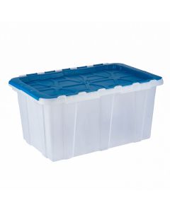 Caja plástica para almacenamiento con tapa plegable 66x41x31cm 