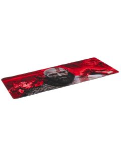 Mousepad estampado kratos 30x60cm rojo