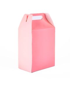 Caja cartón lisa 8und rosado
