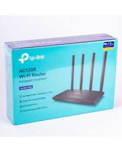 Router tp link ac1200 mu-mimo inalámbrico archer c6u