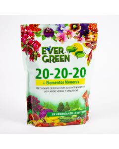 Fertilizante 20-20-20 p/plantas 500g
