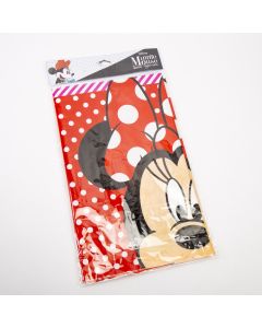 Mantel plástico Minnie Mouse puntos rayas