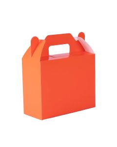 Caja cartón lisa 8und naranja