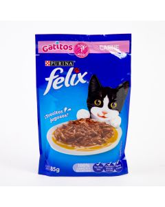 Alimento gatitos carne 85g