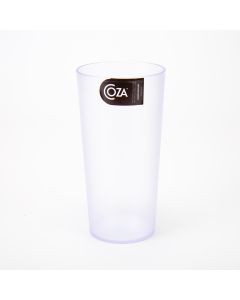 Vaso plástico transparente