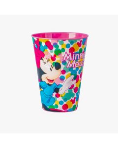 Vaso plástico Minnie Mouse 430ml rosado