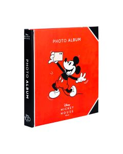 Álbum foto estampado Mickey Mouse 24pag autoadhesivas 16x16cm