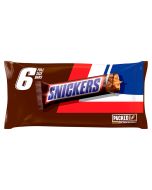 Chocolate Snickers original paquete 6und 316.2g