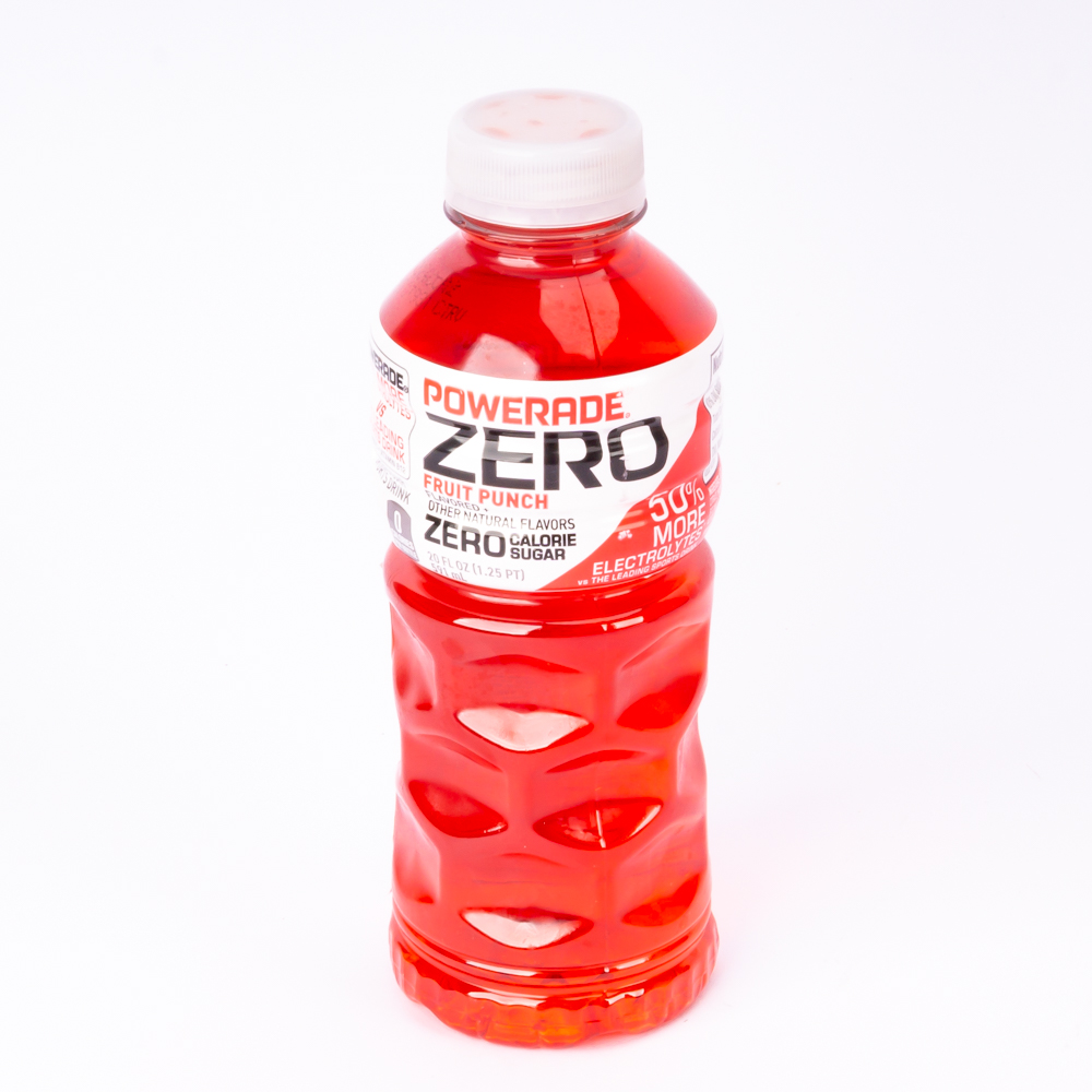 Bebida hidratante Powerade zero ion4 fruit punch 591ml
