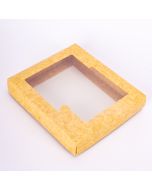 Caja cartulina con ventana para chocolate 2,5x13,5x15,5
