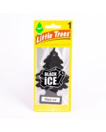 Pino Little trees para auto aromatizante black ice negro