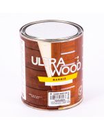 Barniz transparente Corona ultra wood para madera 1/4 galón