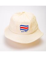 Sombrero chonete juvenil estampado bandera Costa Rica