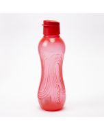 Envase plástico liso tapa 500ml rojo