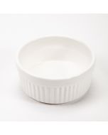 Ramekin porcelana 3" blanco