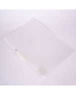 Folder plástico con prensa a4 0.4mm transparente