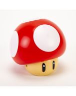 Lampara plástica USB Mushroom con sonido rojo y blanco