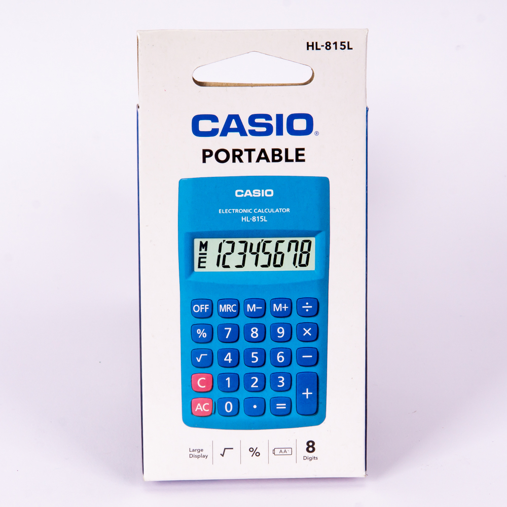 Calculadora Casio hl-815 blue