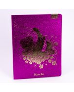 Cuaderno grande 100h shine on glitter cosido Surtido por estilo