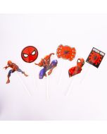 Topper decorativo cartón carnival estampado Spider-Man