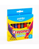 Crayón jumbo 8pzas no tóxico