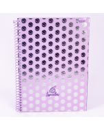 Cuaderno  lavender 80h resorte Surtido por estilo