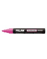 Marcador Milán fluoglass punta biselada 2-4 mm rosado